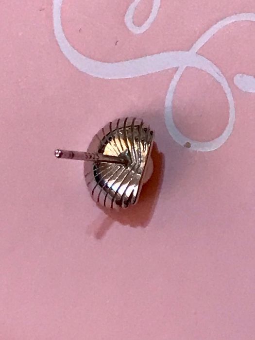 Сребърни обеци “Мидички” с естествена перла