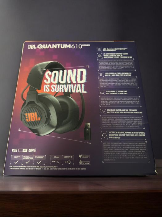 Casti gaming JBL Quantum 610 Wireless