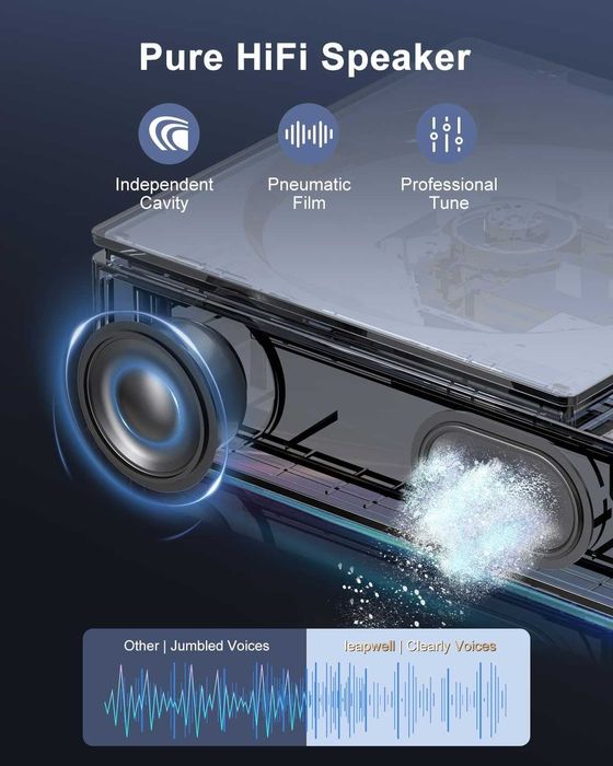 Leapwell Bluetooth Многофункционален CD плейър