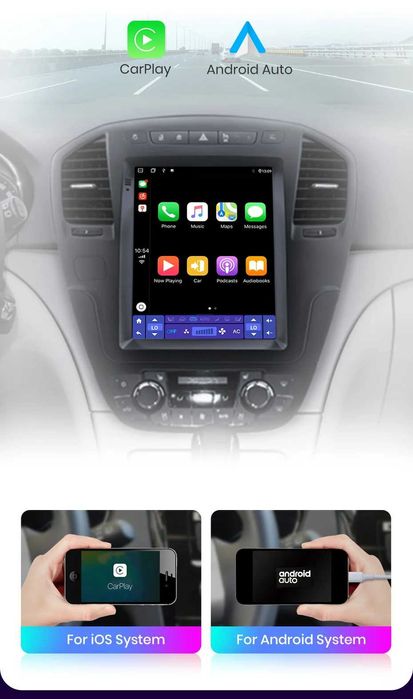 Navigatie android 12 tip Telsa dedicata OPEL INSIGNIA