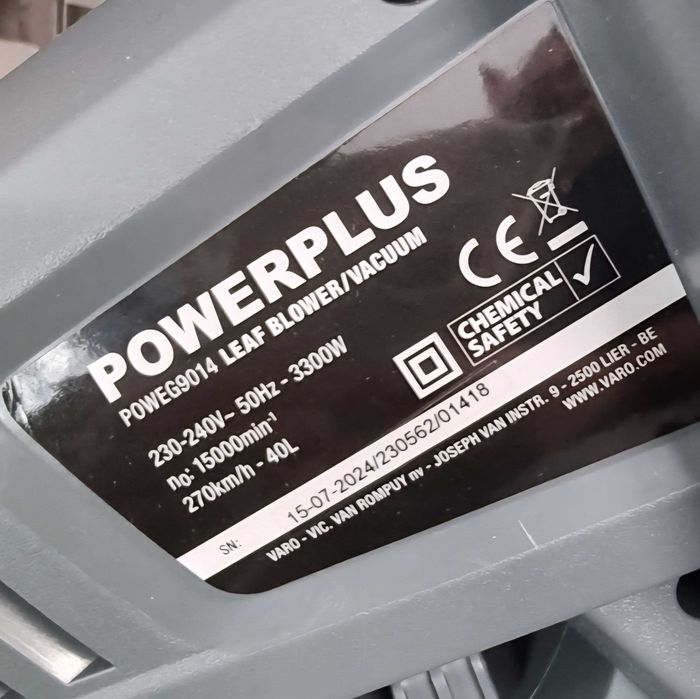 Духалка за листа 2 в 1 Powerplus POWEG9014 / 3300W