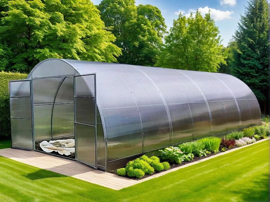 Поликарбонатна Оранжерия SUNNY Avant 4х4х2.3 метра ДхШхВ, 16 кв м