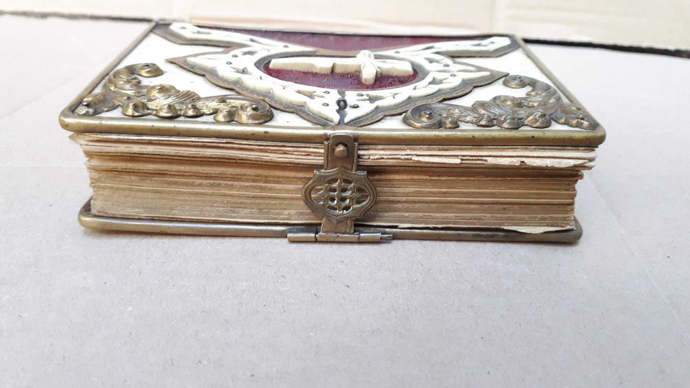 Carte de rugaciuni catolica, in limba germana, an 1884, de colectie