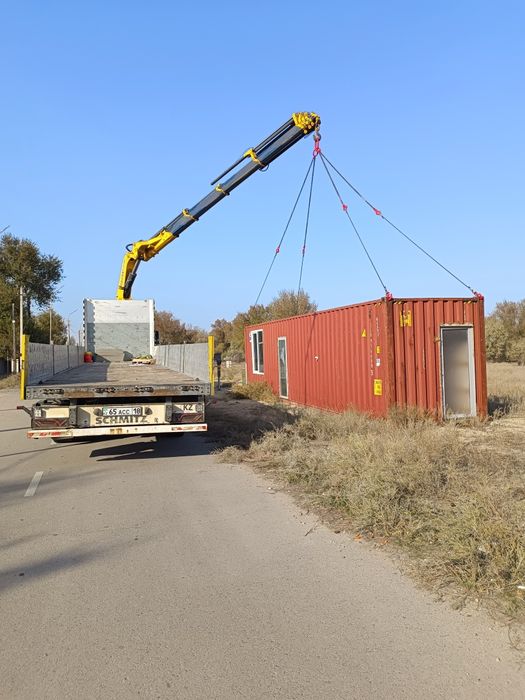 Услуги манипулятора полуприцеп