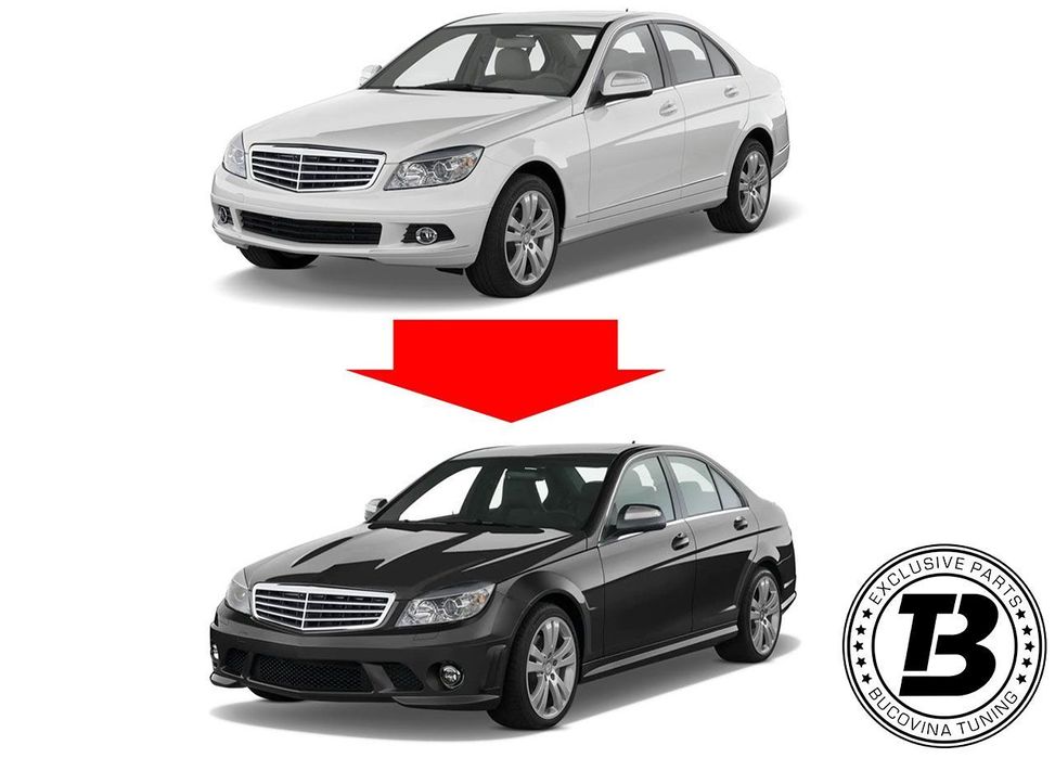 Bara Fata compatibila cu Mercedes C-Class W204 C63 Design