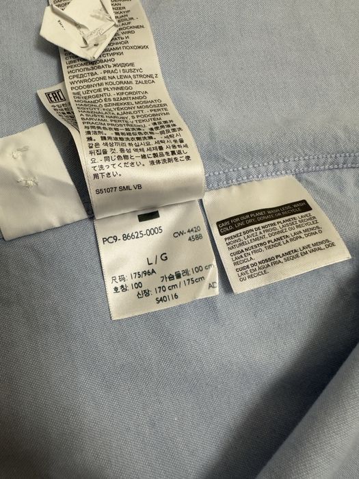 Голубая Рубашка Levis's