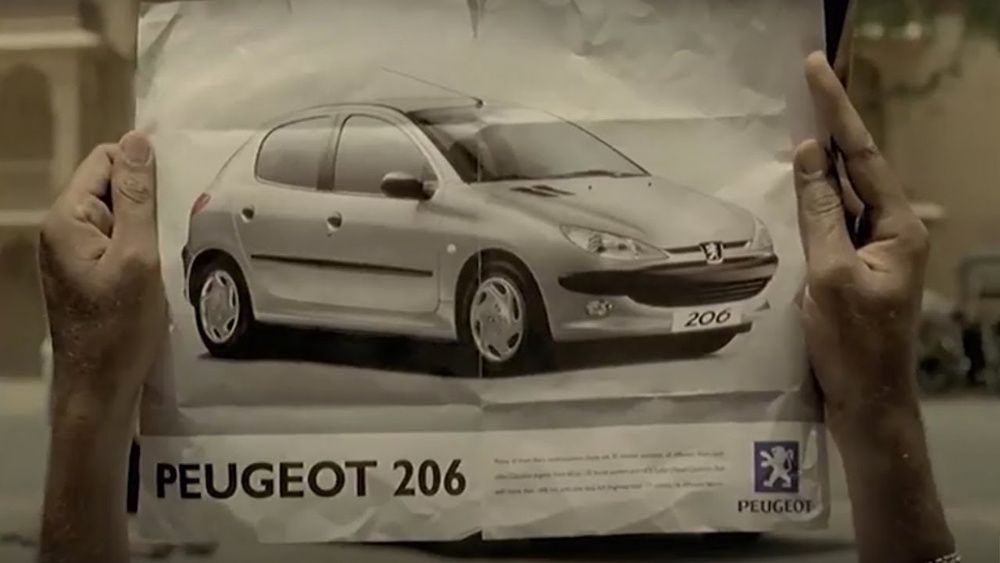 punte spate peugeot 206