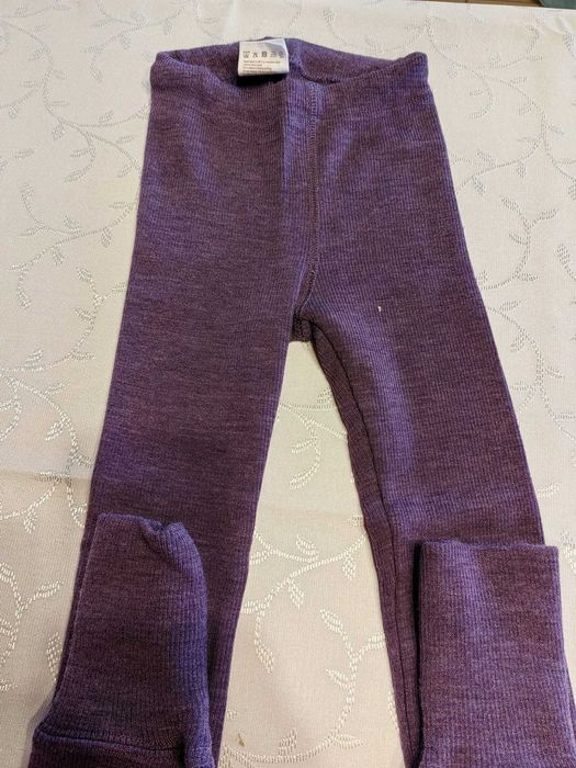 Pantaloni  lana copii/Vesta  lana lana