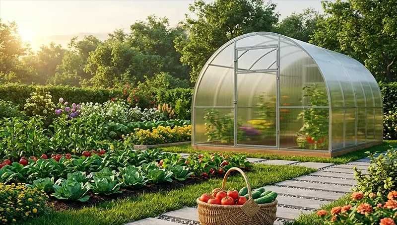 Теплицы из поликарбоната.