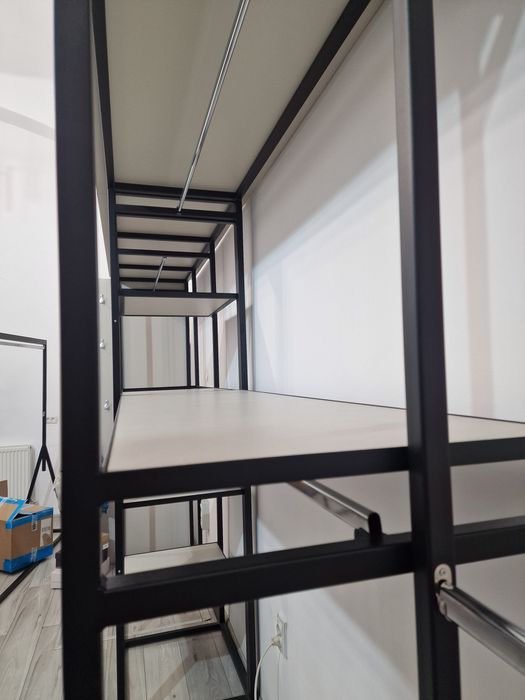 Mobilier, dressing, stendere, din fier, magazin haine