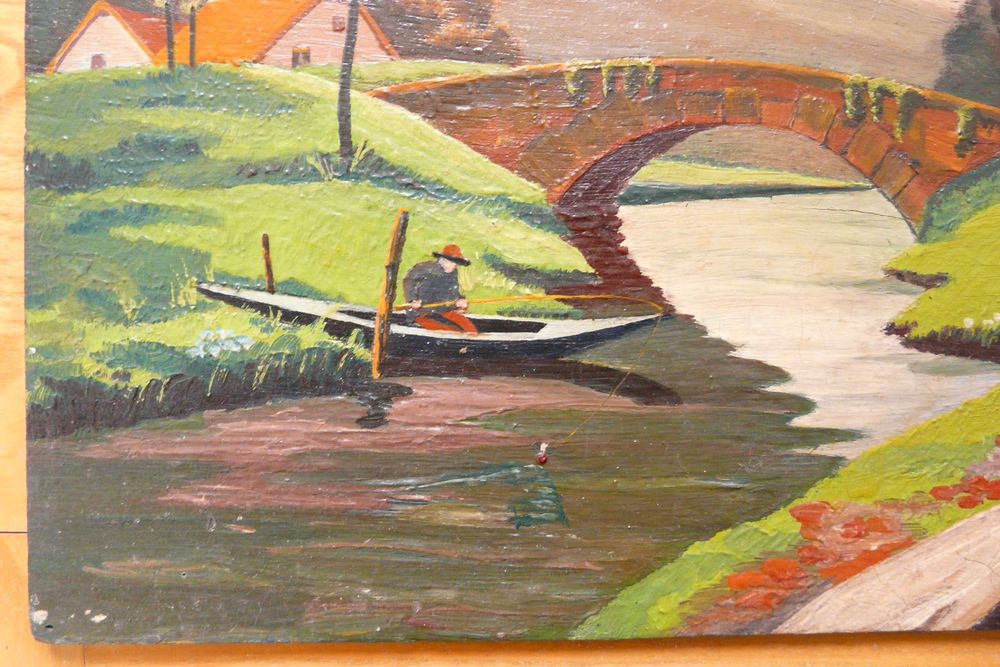 Красива картина маслени бои.