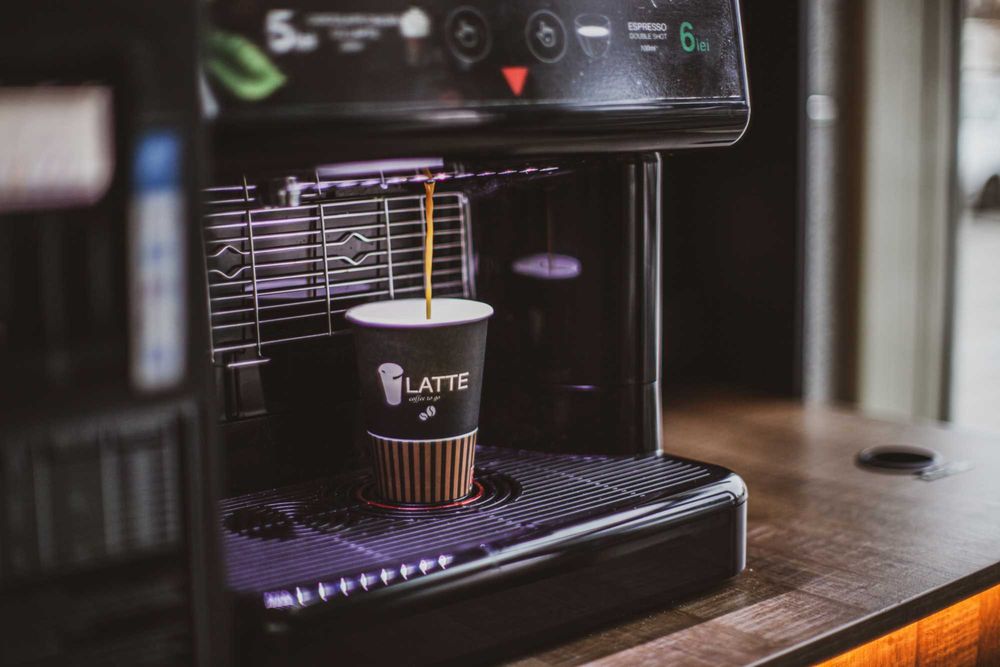 Cafenea self service la cheie