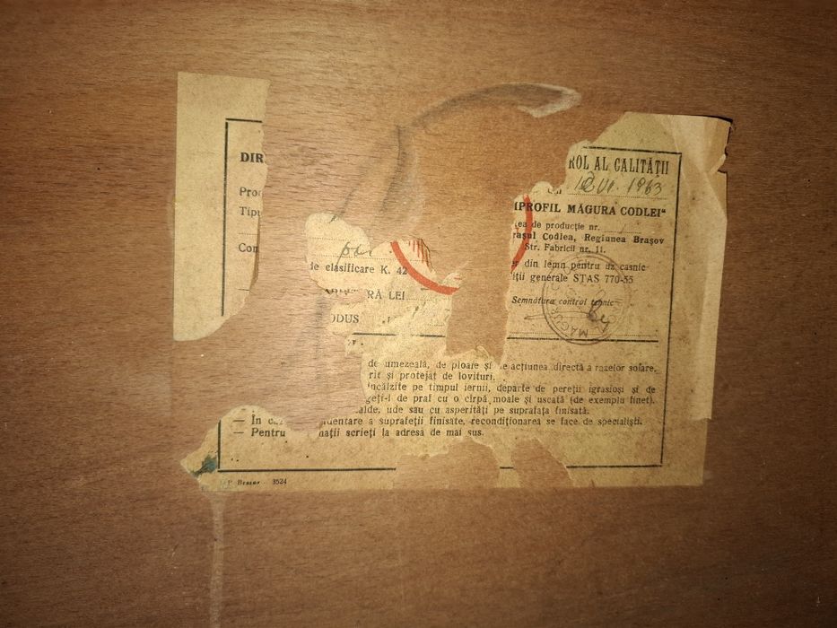 Vand fotoliu pat vintage  Profil Magura Codlei 1963