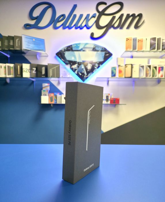 Samsung S25 FE / Jetblack / sigilat / DeluxGSM