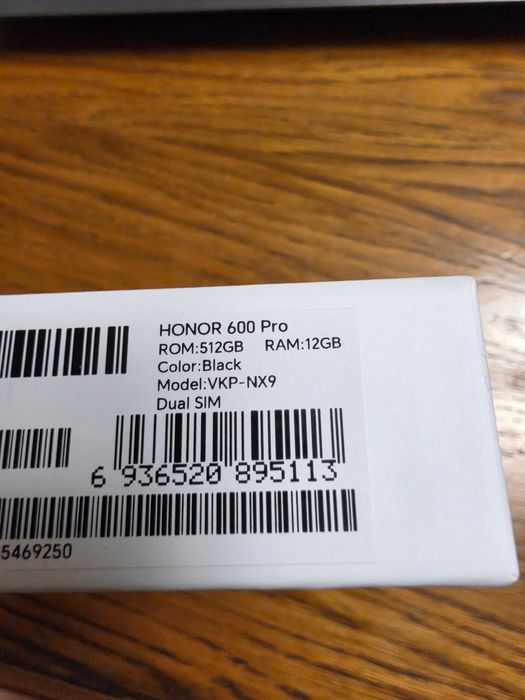 Honor 600 Pro 5G 512GB 12GB RAM Чисто нов