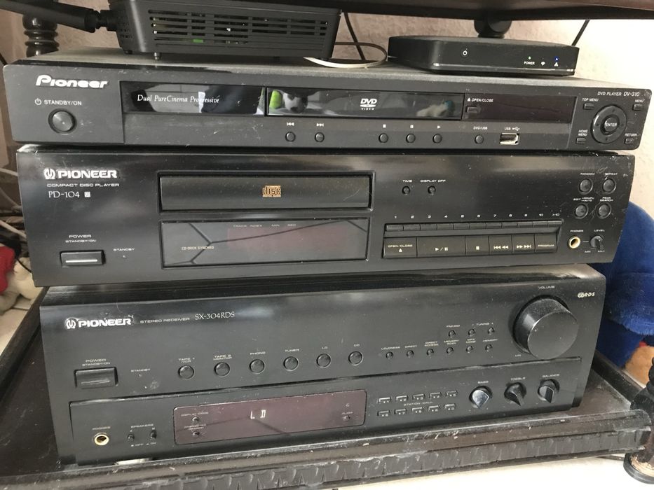 PIONEER/Stereo Receiver RDS+Compact Disk Player+DVD+Тонколони Jamo