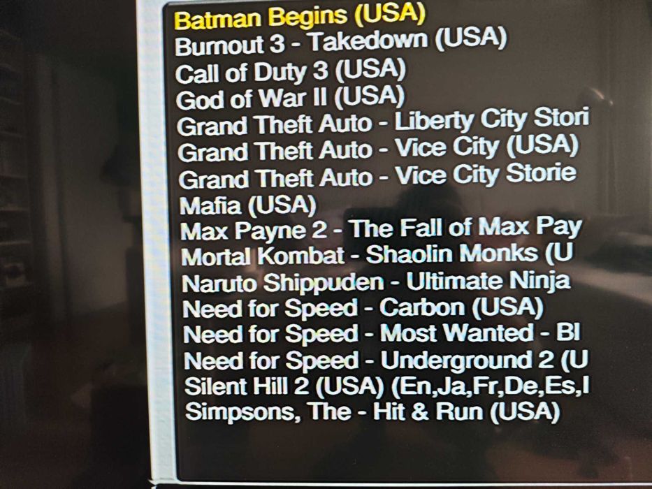 Playstation 2 PS2 - Качени топ игри - GTA, NFS, GOD OF WAR