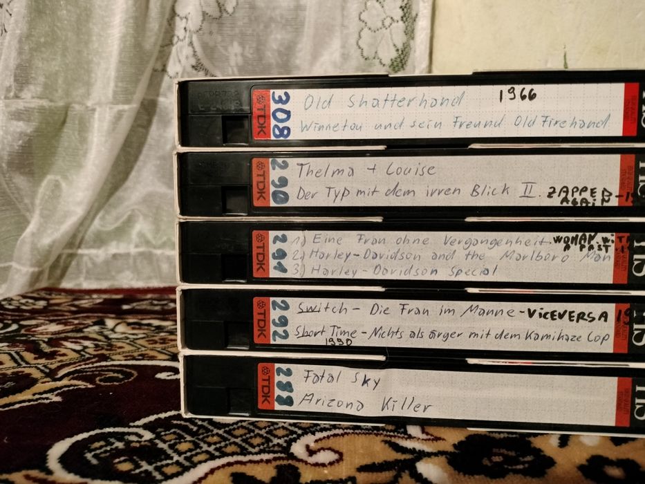 Casete video vhs Originale