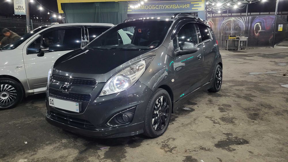 Chevrolet Spark - 2020 механика - мокрый асфальт