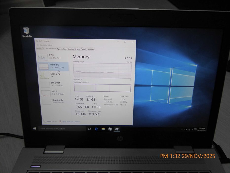 Laptop HP I5 Gen8