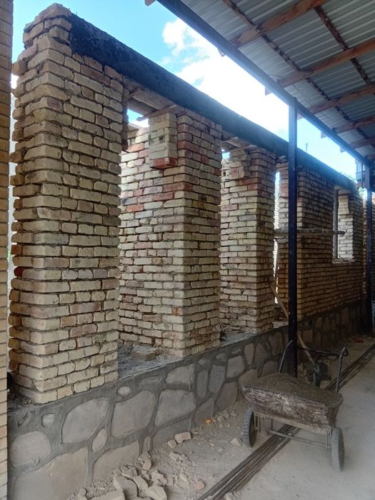 Beton styashka tom yopish xizmatlari blok terish