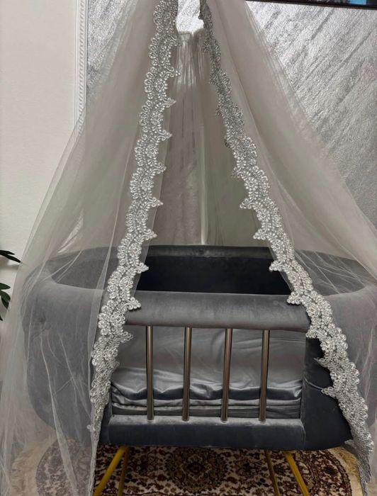 Pătuț bebeluși tip balansoar