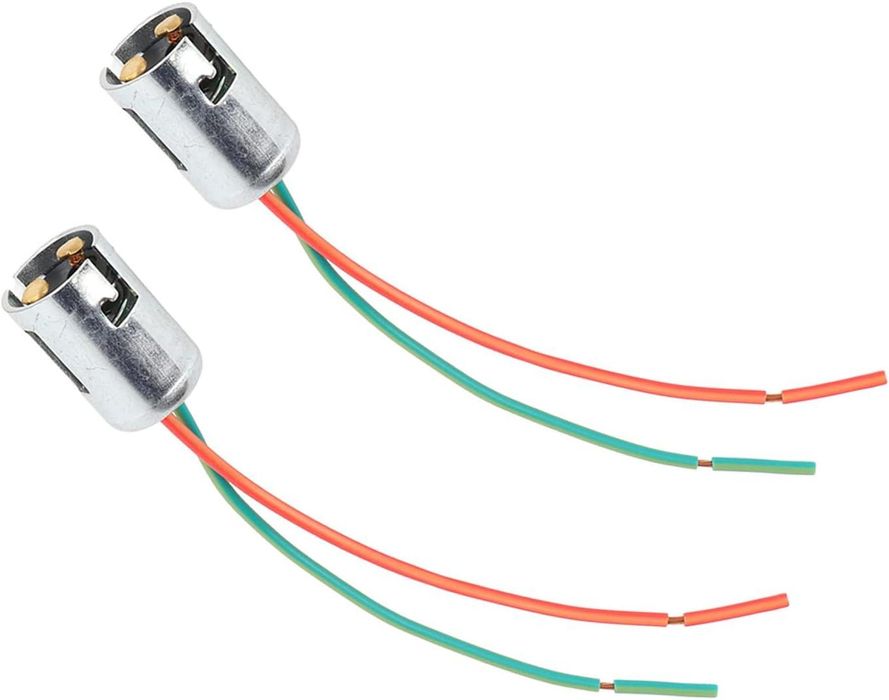 фасунга за крушка с две светлини 21/5w ba15d метална 2броя ...