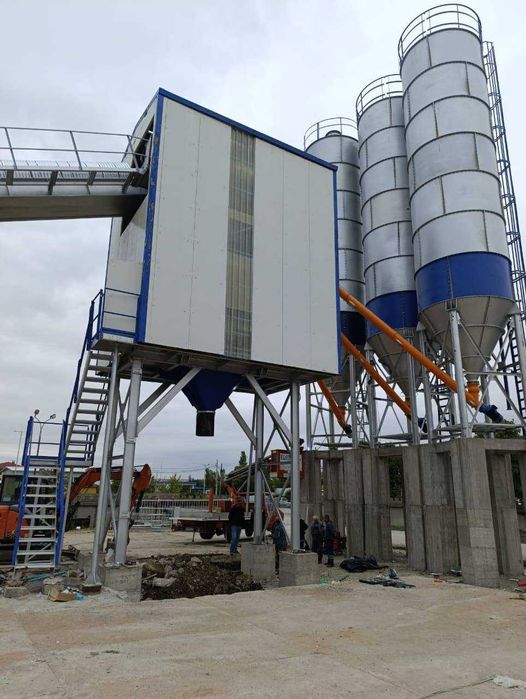BSU-120 statsionar beton zavodi (Turkiya) – soatiga 120 m³
