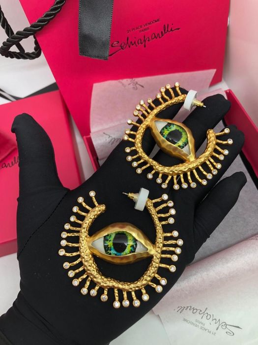 Серьги Schiaparelli с упаковкой