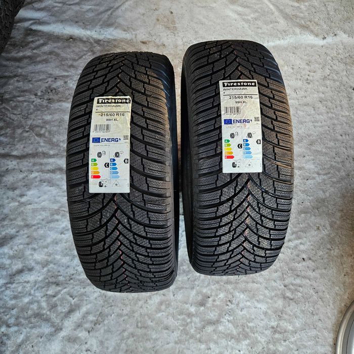 2 Нови зимни гуми 215/60R16 Firestone WinterHawk 4 XL 99H M+S 3PMFS