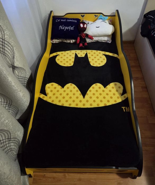 Pat copii masinuta Batman
