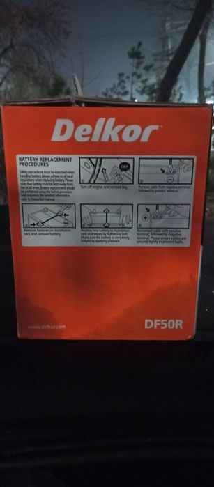 akumlator 50 dali yangi