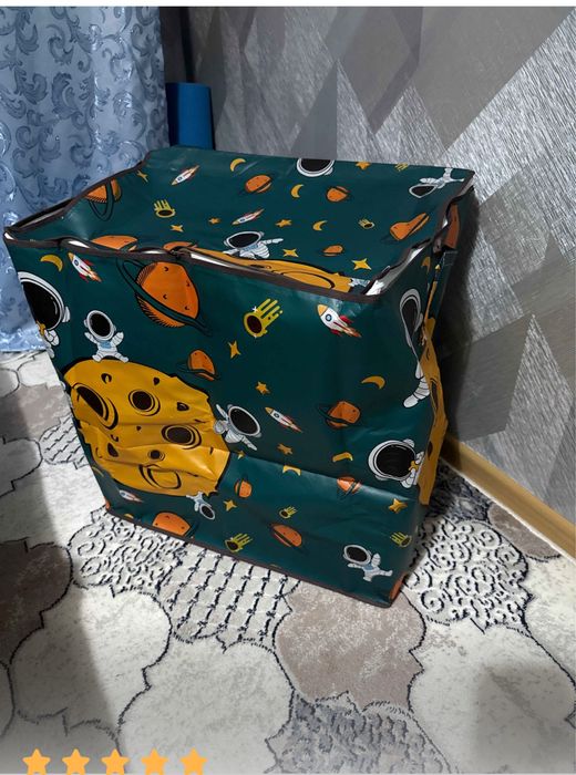 Хозяйственная сумка органайзер для хранение вещей  56*56*45 см 140Л