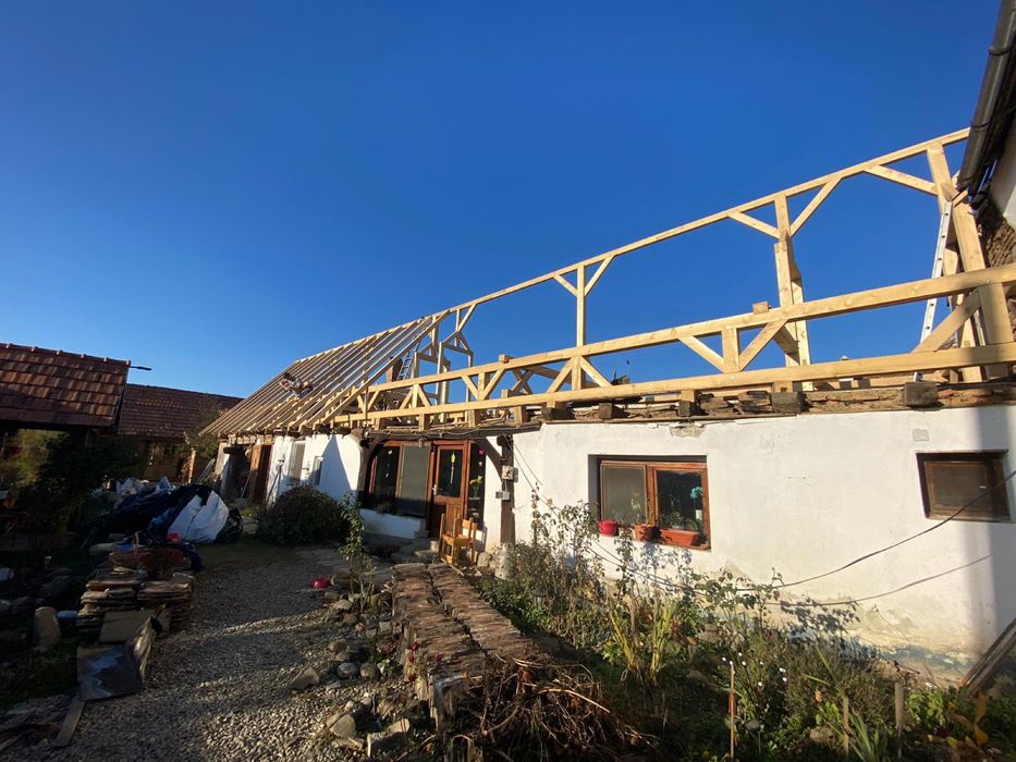 Acoperisuri/structuri de lemn (dulgherie traditionala)