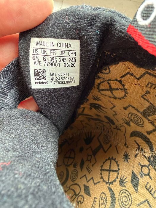 Обувки за катерене Adidas Anasazi Vcs 5.10 Steath C4 р-р 39 1/3