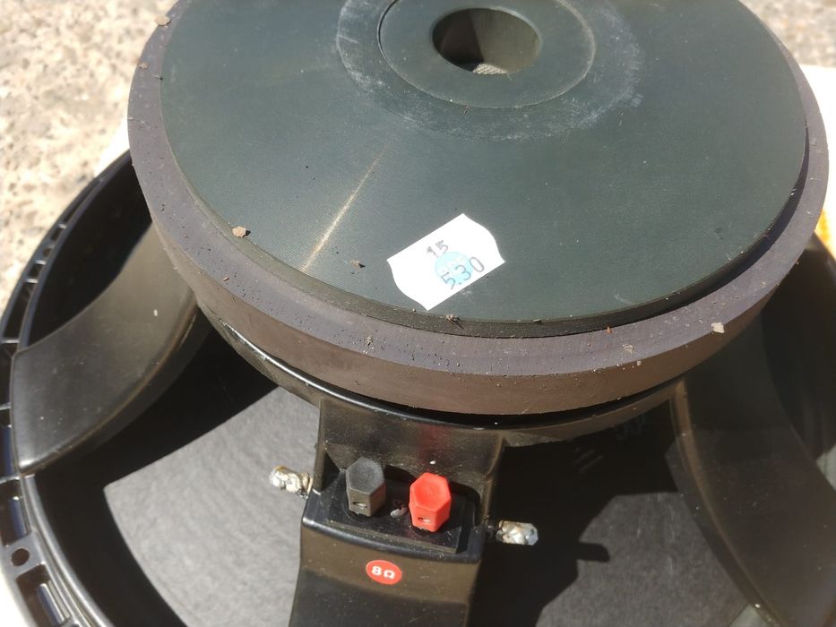 RCF difuzoare de 15''  din boxele Event 4000