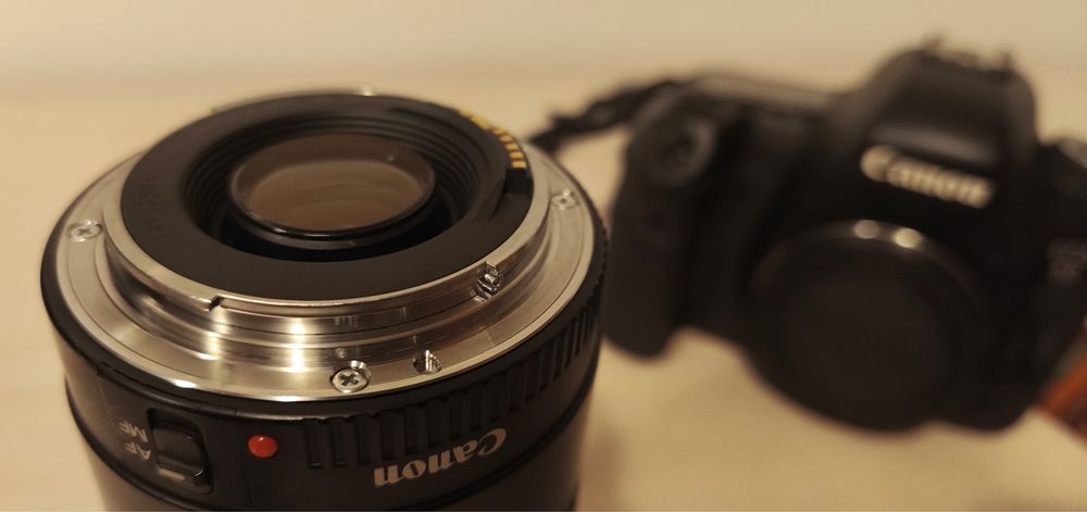 Canon EOS 6D + obiectiv Canon 75-300mm – stare foarte bună