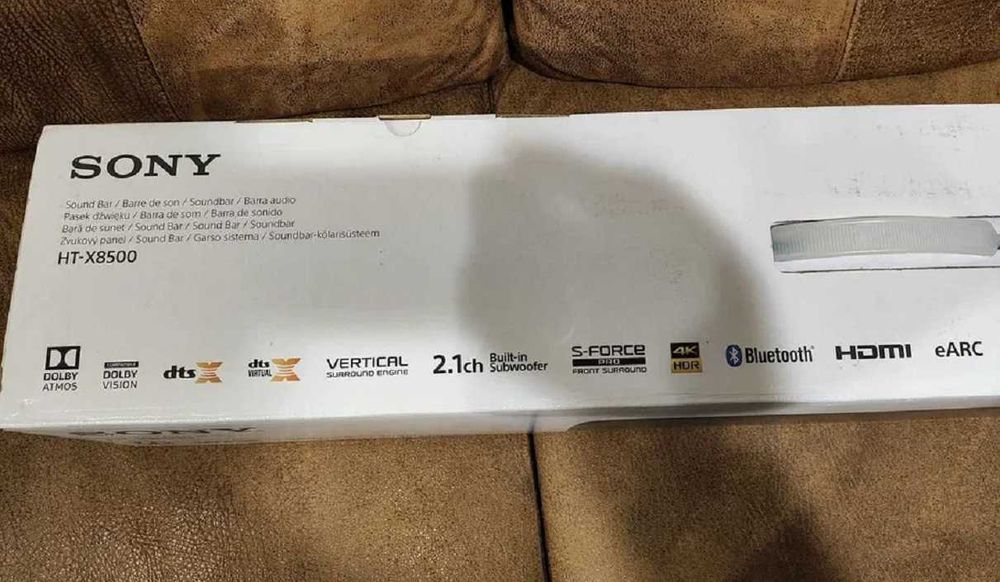 Саундбар/soundbar Sony HT-X8500 2.1 200 W Dolby Atmos DTS-X HDMI eARC