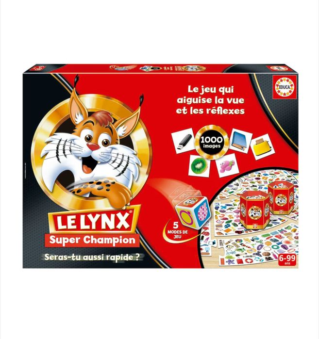 Joc de societate Lince Super Champion Educa 1000 imagini