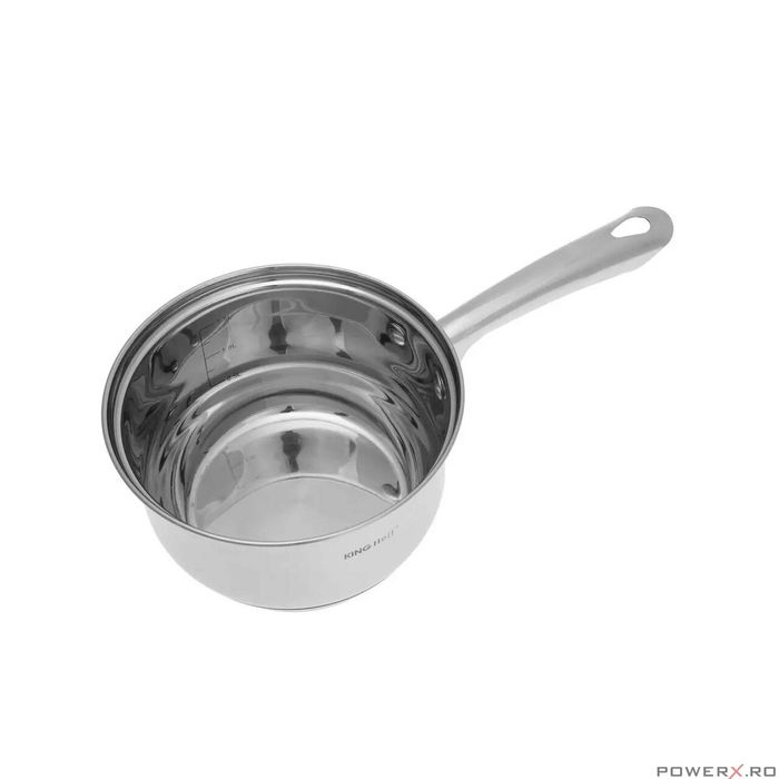 Set de 5 oale cu capac din inox, dimensiuni 16, 16, 18, 20, 24 cm,