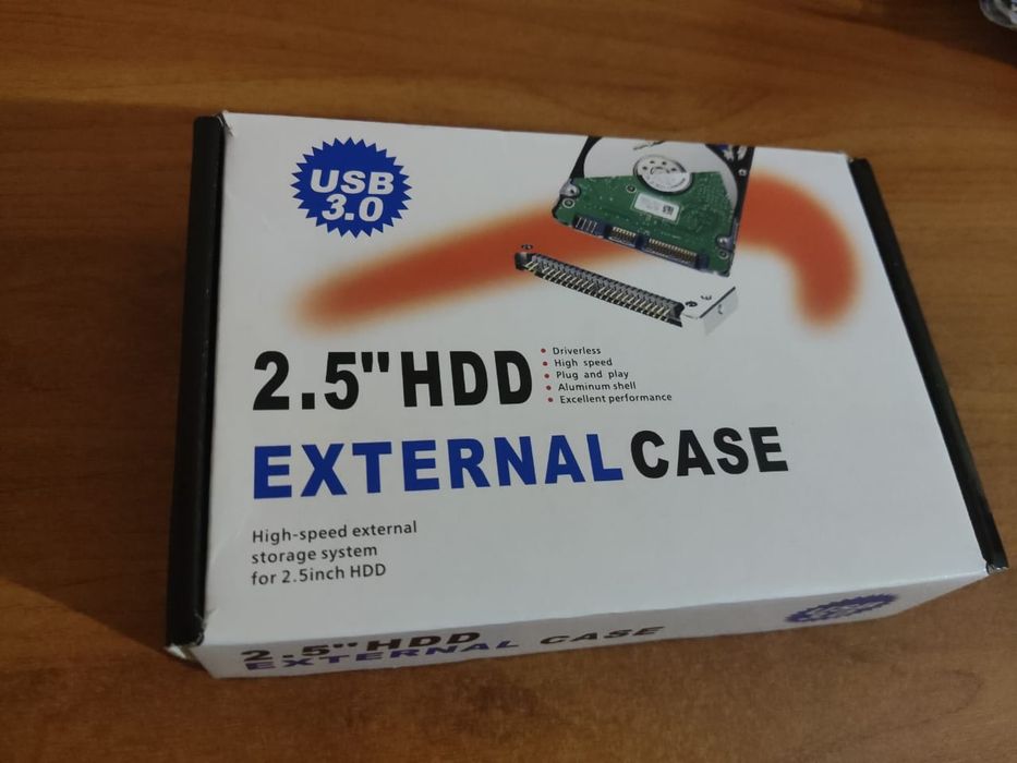 Бокс кейс 2.5 HDD USB 3.0 для SSD sata