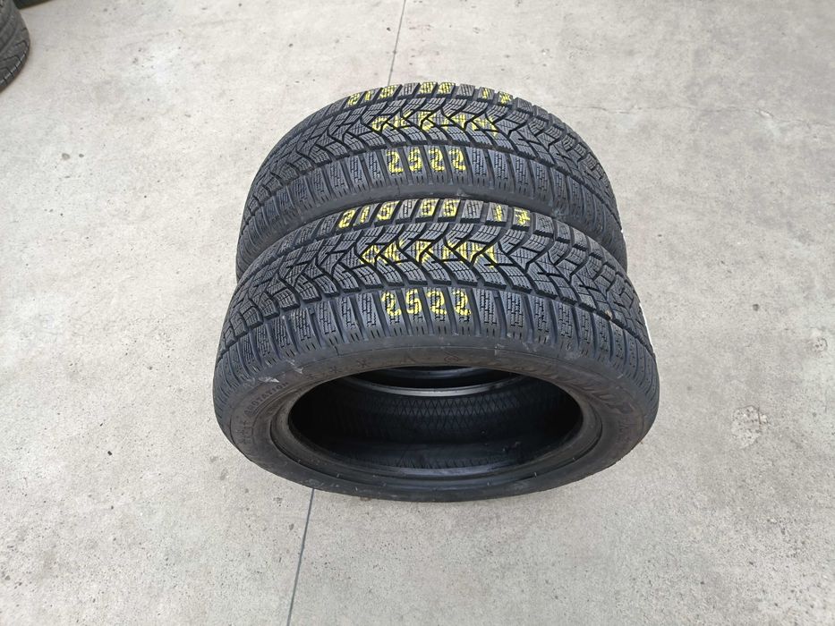 Doua anvelope iarna 215 55 17 dunlop winter sport 5 profil de 8 mm2522