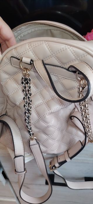 Rucsac de piele ecologica Guess