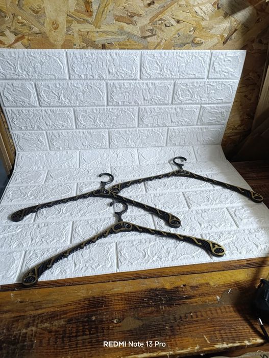 Vintage плътни бронзови закачалки