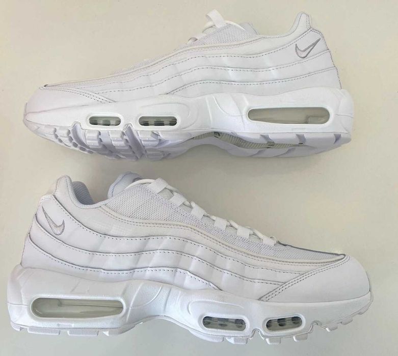 Nike Air Max 95 Triple White (от/до 40-45 номер)