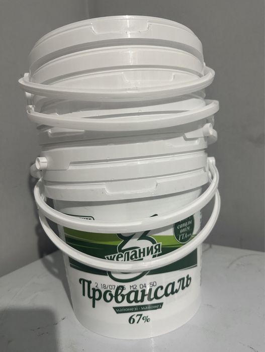 Пластиковые ведро 5л