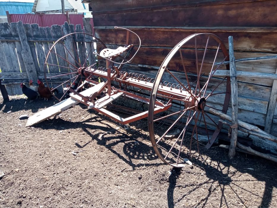 Конные поперечные грабли, Ат грабок