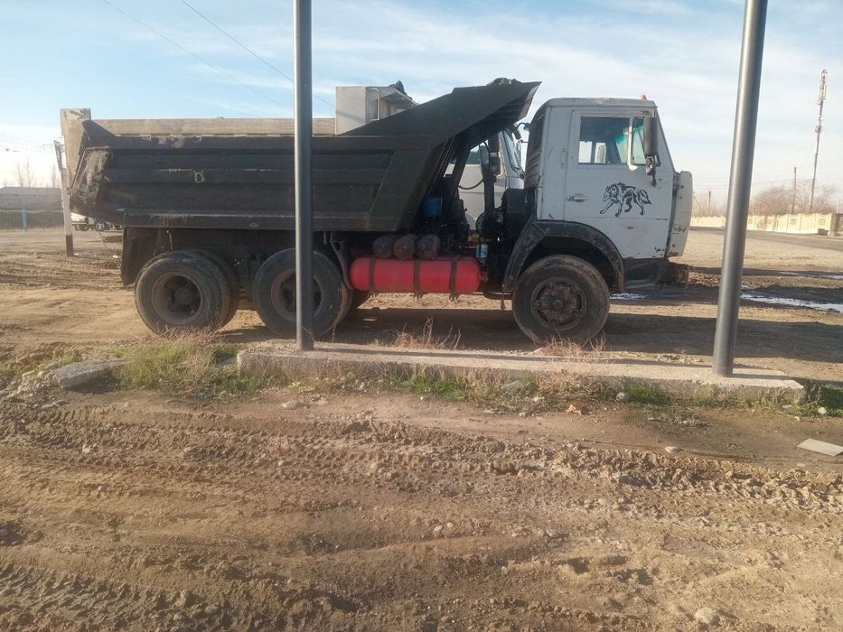 Камаз самасвал газ