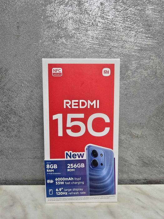 Redmi 15C 256GB Black NOU Bmg Amanet 104805