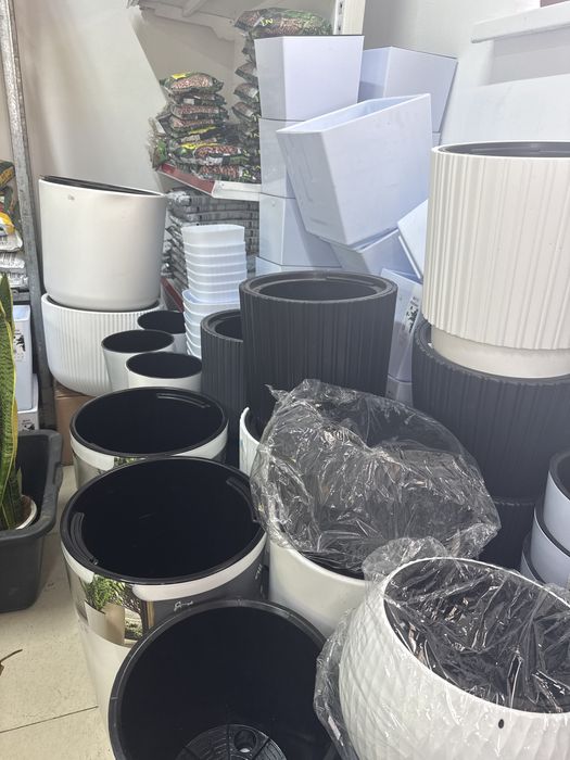 Горшки и кашпо дешевые